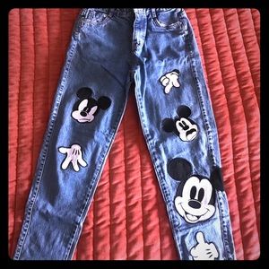 Zara x Disney Mickey Mouse Jeans